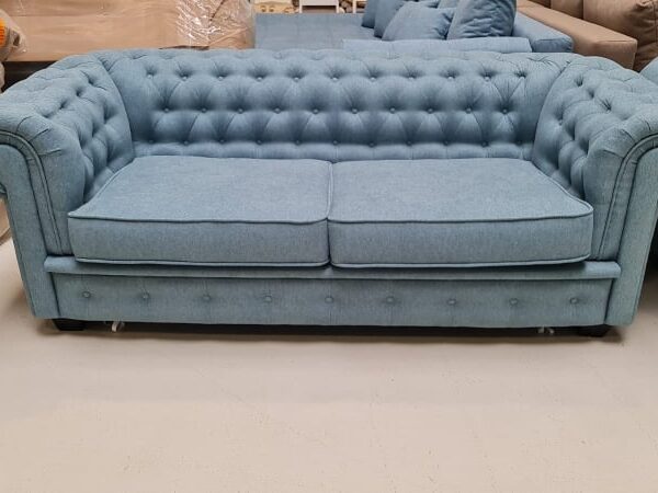 CANAPEA 3 LOCURI EXTENSIBILA MANCHESTER A-B-C BLUE