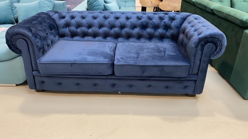 CANAPEA MANCHESTER A-B-C BLUEMARIN 3 LOCURI EXTENSIBILA