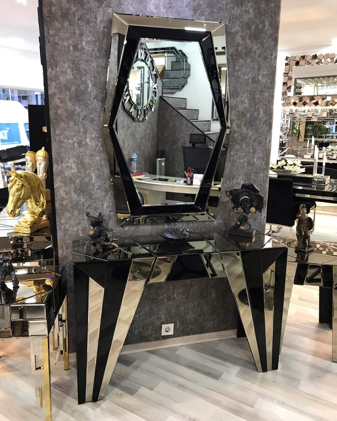 CONSOLA + OGLINDA LDF 9