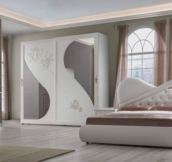 DORMITOR COMPLET FURN 26 ( SOMIERA + SALTEAUA GRATUITE) PAT-180/200 CM