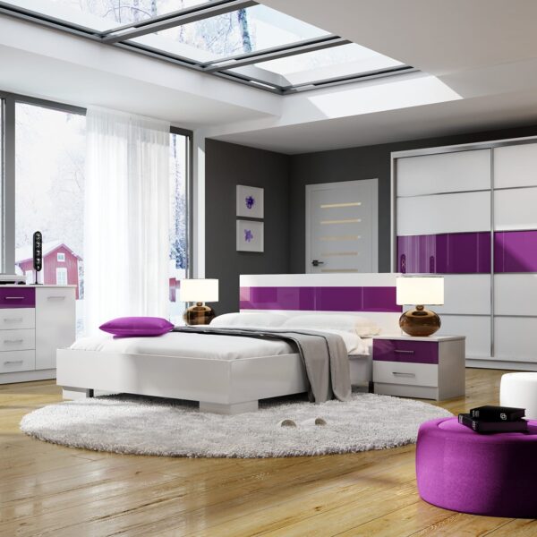 DORMITOR COMPLET ROSA