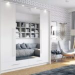 Dressing Felix alb 209 cm/ 221 h/ 67 cm adancime