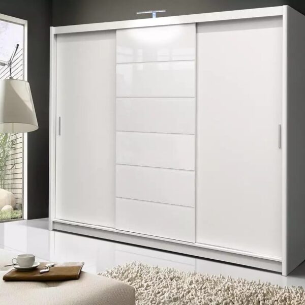 Dressing Sabina alb 250 cm/215 h/61 cm adancime