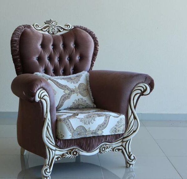 Fotoliu Fix Lid 1 stil clasic structura lemn