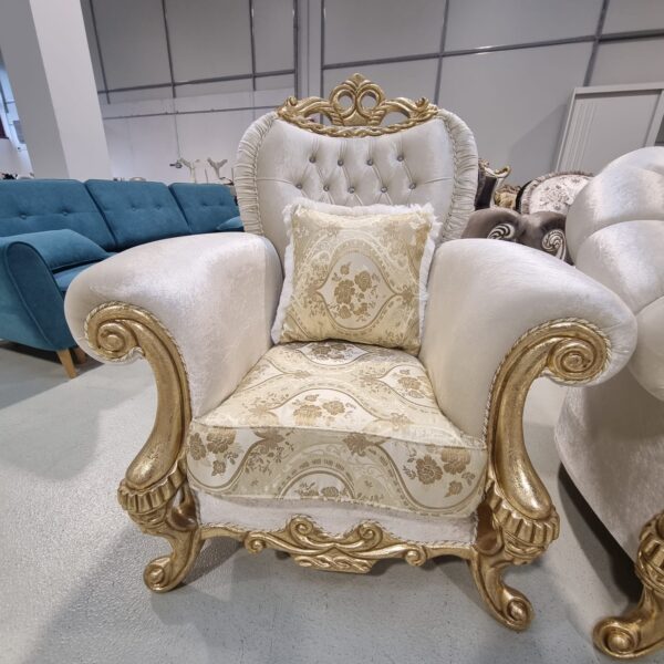 Fotoliu Fix Lid 2 Stil Clasic Structura Lemn