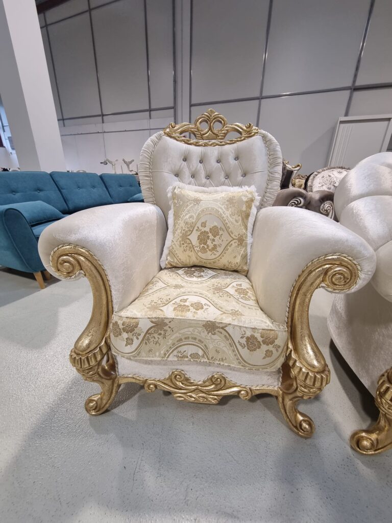 Fotoliu Fix Lid 2 Stil Clasic Structura Lemn