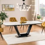 Masa Delia extensibila 160 cm/220 cm/90 l/76 h