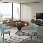 Masa Round fixa 137 cm/75 h