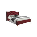 PAT BENY 3 TAPITAT CU STOFA ROSU