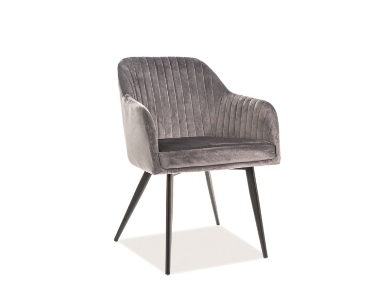 SCAUN ALINA 2 GRI/ NEGRU