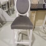SCAUN FLY DE BAR GRI