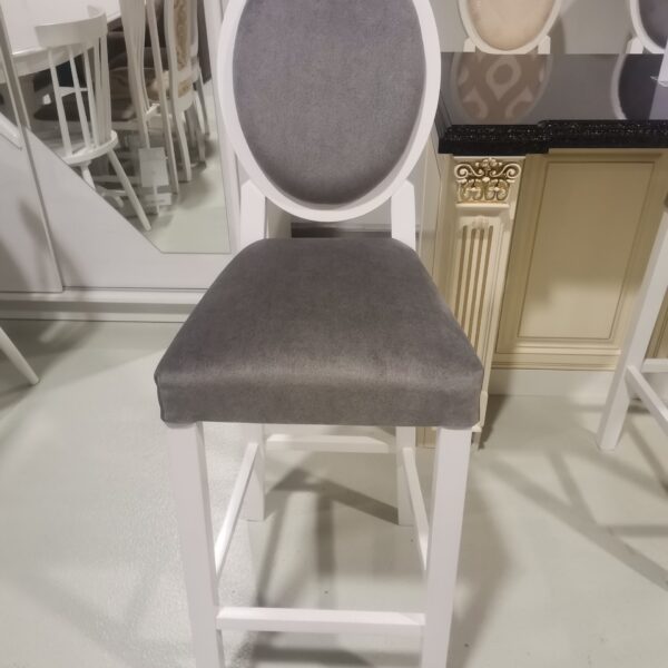 SCAUN FLY DE BAR GRI