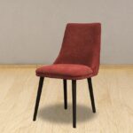 SCAUN LD 13 TAPITAT CULOAREA ROSU