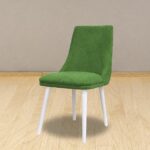 SCAUN LD 4 TAPITAT VERDE