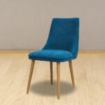 SCAUN LD 7 TAPITAT CULOAREA ALBASTRU
