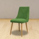 SCAUN LD 8 TAPITAT CULOAREA VERDE