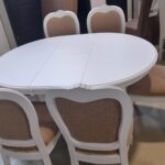 SET ANIA 1 MASA 106/141/106/75 H CM + 6 SCAUNE