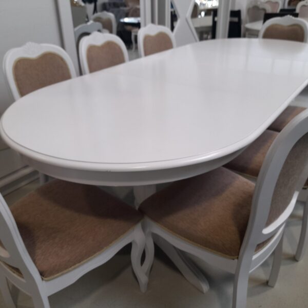 SET ANIA 2 MASA 160/200/240/280 + 8 SCAUNE