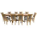 SET LID 79 MASA 10 SCAUNE SON STEJAR 160 CM RESTRANSA