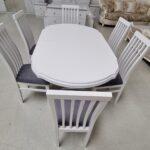 SET MARCO 12 MASA 160/195 CM + 6 SCAUNE