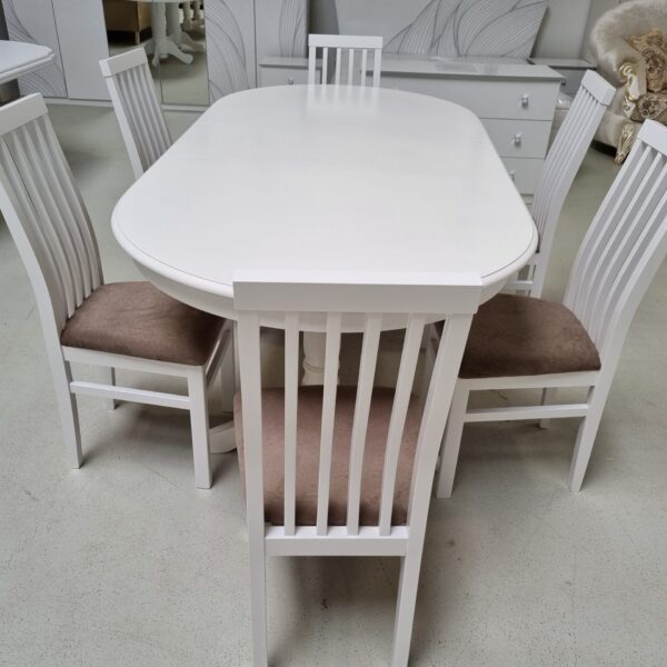 SET MARCO 15 MASA 130/160 CM + 6 SCAUNE