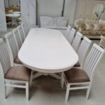 SET MARCO 16 MASA 160/280 CM + 10 SCAUNE