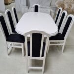 SET MARCO 27 MASA 160/195 CM + 8 SCAUNE