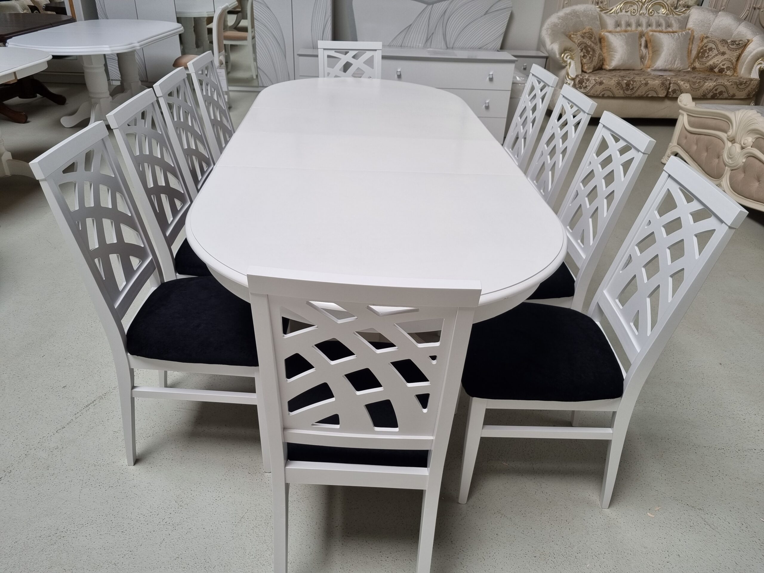 SET MARCO 3 MASA 160/280 CM + 10 SCAUNE SET MARCO 3 MASA 160/280 CM + 10 SCAUNE