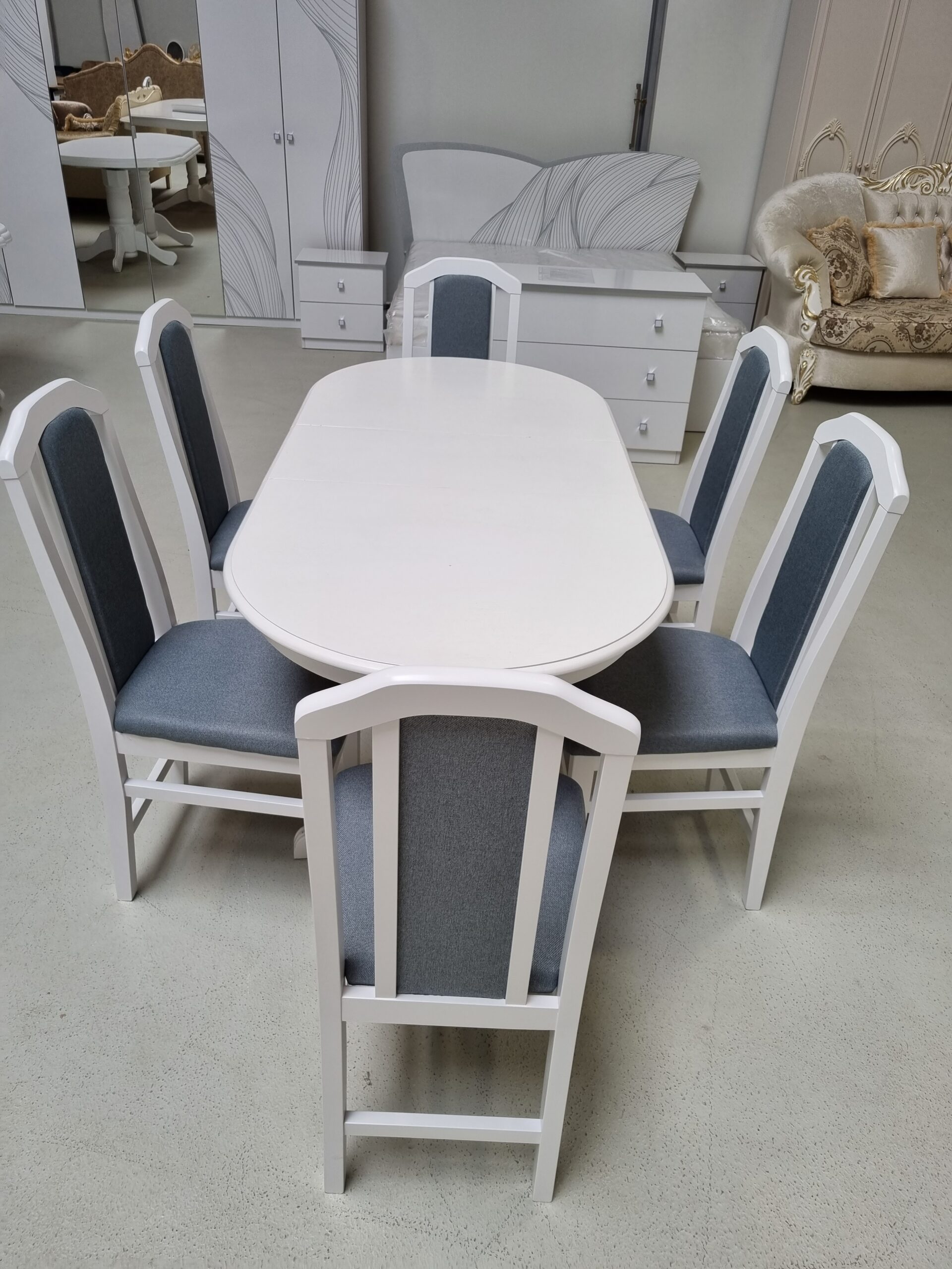 SET MARCO 36 MASA 130/160 + 6 SCAUNE
