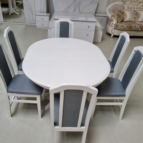 SET MARCO 38 MASA 106/141 CM + 6 SCAUNE