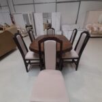 SET MARCO 49 MASA 160/195 CM + 6 SCAUNE