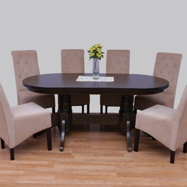 SET MOB 1 MASA 180/95/75 CM + 6 SCAUNE