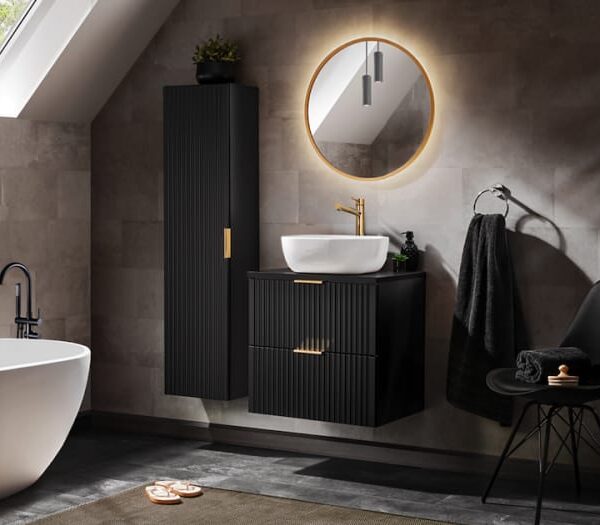 SET MOBILIER BAIE CLAS BLACK