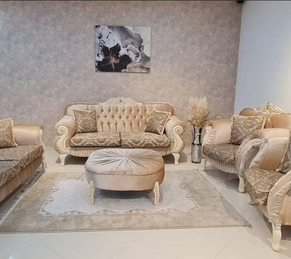 Set Furn 9 canapele fixe 2 buc+fotolii 2 buc+ masa cafea