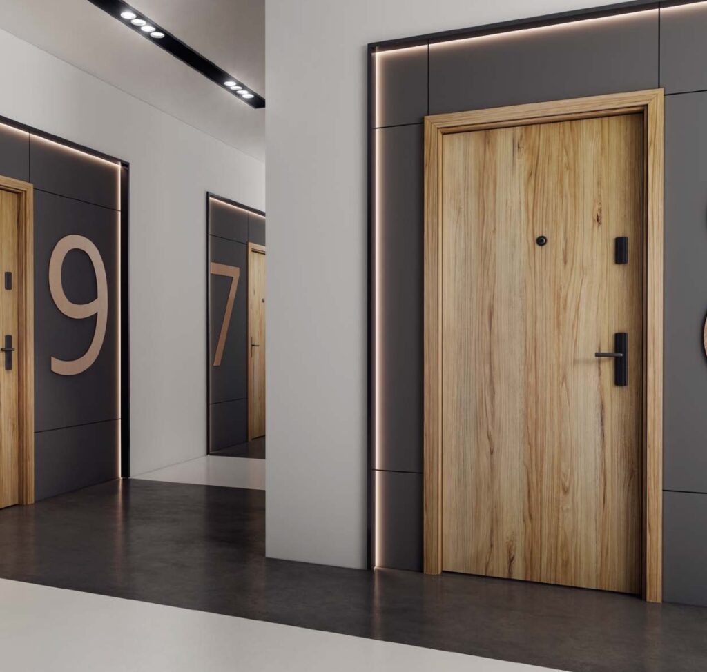 USA DE INTRARE INTERIOARA PLINA