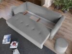 Canapea Bali Gri Deschis - imagine 4