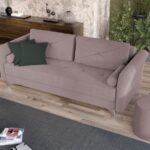 Canapea Bali Roz Pudrat