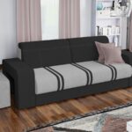 Canapea Bravo Gri Deschis / Gri Antracit