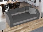 Canapea Extensibila Camino Gri Antracit / Gri - imagine 2