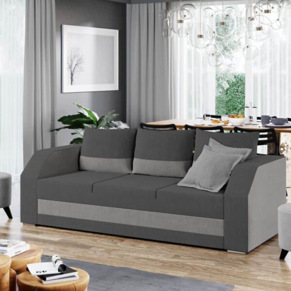 Canapea Extensibila Camino Gri Antracit / Gri