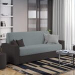 Canapea Extensibila Corsica Vernil / Gri Antracit