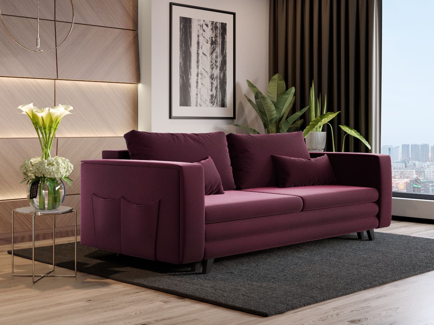 Canapea Visinie Extensibila Leto 69