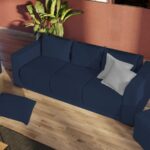 Canapea Luna Albastra