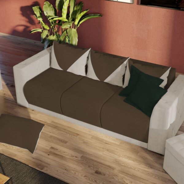 Canapea Luna Maro / Crem