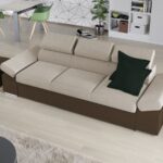 Canapea Magic Crem / Maro