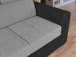 Canapea Paloma Gri Deschis / Gri Antracit - imagine 5
