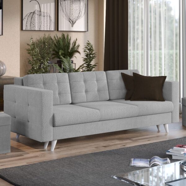 Canapea Santorini Gri Deschis