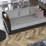 Canapea Verona Gri Deschis / Gri Antracit