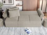 Coltar Extensibil Bonito Crem - imagine 3