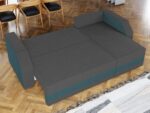Coltar Extensibil Camino Gri Antracit / Turcoaz - imagine 4